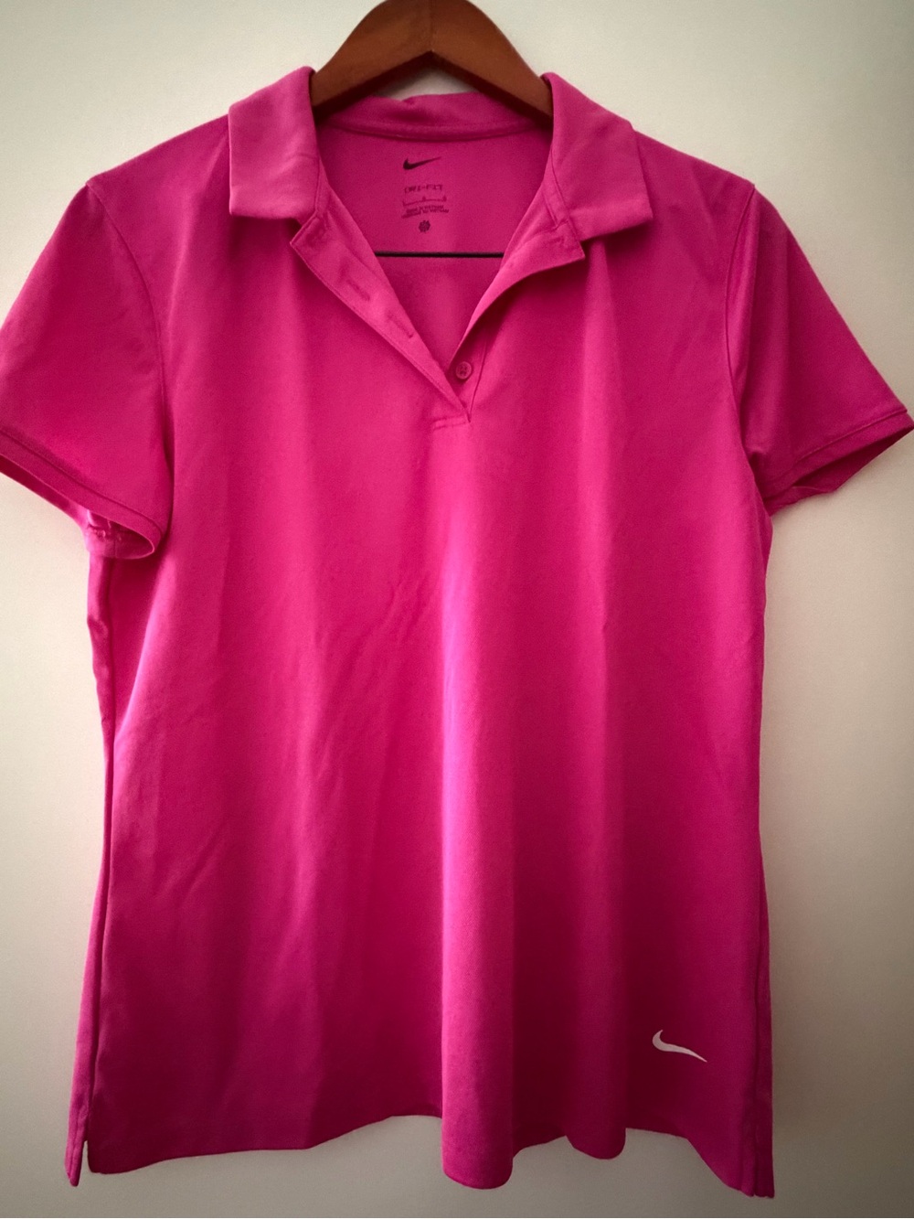 Nike Women’s Hot Pink Short Sleeve Polo